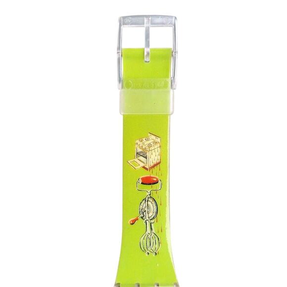 Vintage Swatch Watch STILETTO GK270 1998 Limited Edition Design by Cisco Jimenez - Picture 6 of 11